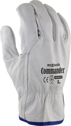 Commander Premium Cow Grain Rigger Glove - view 2