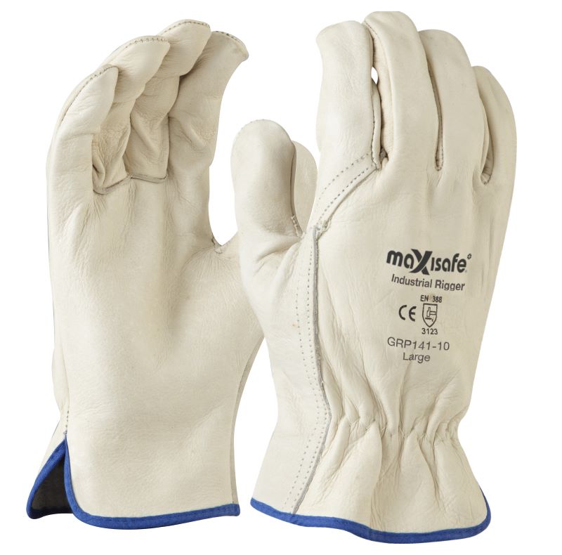 Premium Full Grain Leather Riggers Glove