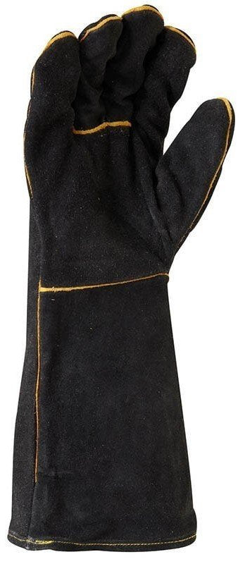 Black and Gold Welders Gauntlet - view 3