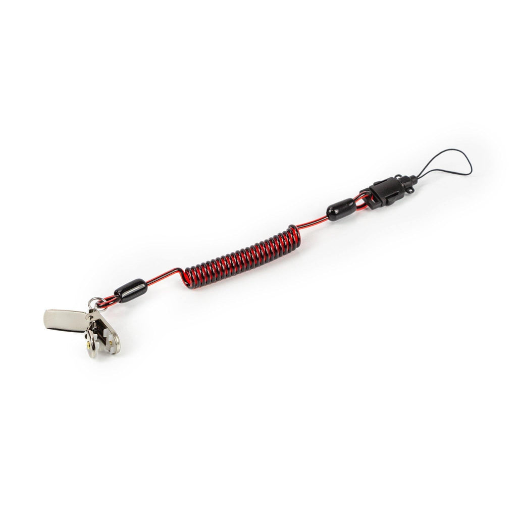 GRIPPS Coil E-Tether With Steel Clamp & E-Catch (10 Pack)