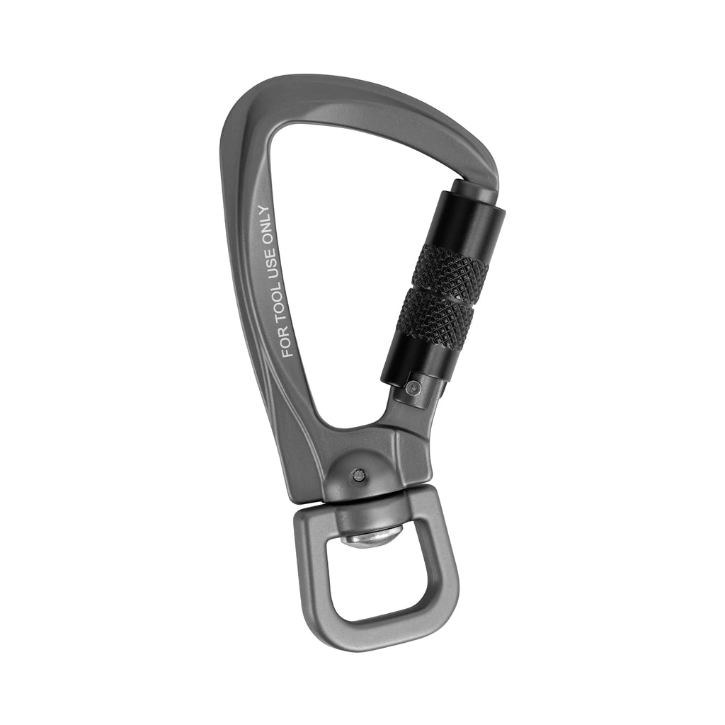 GRIPPS Dual-Action Swivel Carabiner - 7.0kg
