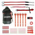 GRIPPS 10 Tool Tether Kit With Bull Bag