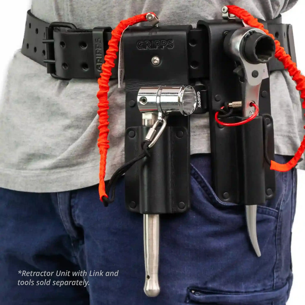 GRIPPS Leather Scaffold Key Holster