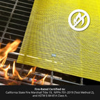 GRIPPS GrippGrid Yellow FR Grid Mesh Matting 90 ft x 5 ft (27m x 1.5m)