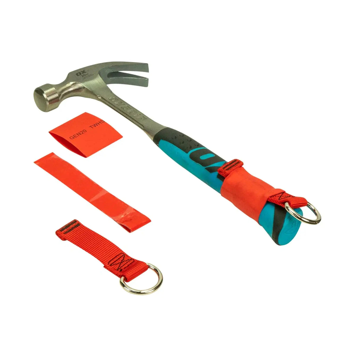 GRIPPS Hammer - 2.5kg/5.5lb Solid Handle Connector Pack For Toolbelt