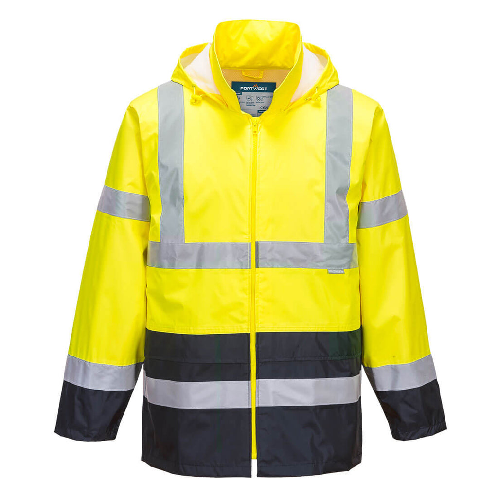 Hi-Vis Contrast Rain Traffic Jacket - view 4