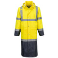 Hi-Vis Contrast Raincoat 122cm - view 1