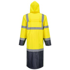 Hi-Vis Contrast Raincoat 122cm - view 2