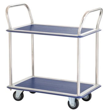 370kg Rated 2 Tier Platform Trolley | Warehouse & Logistics | Team Systems