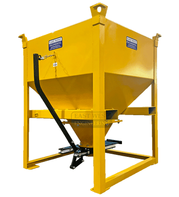 120.00 cm Dimensions Hopper Bin | Industrial Waste | East West Engineering
