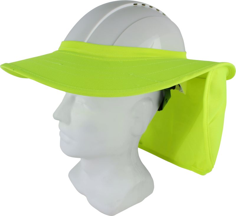 Hard Hat Brim with Neck Flap - view 2