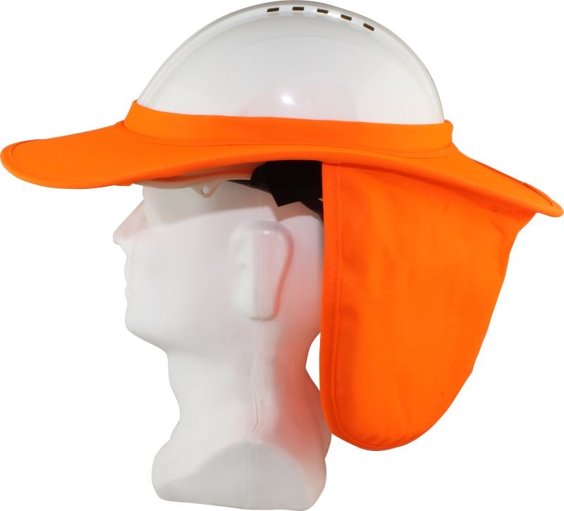 Hard Hat Brim with Neck Flap - view 4