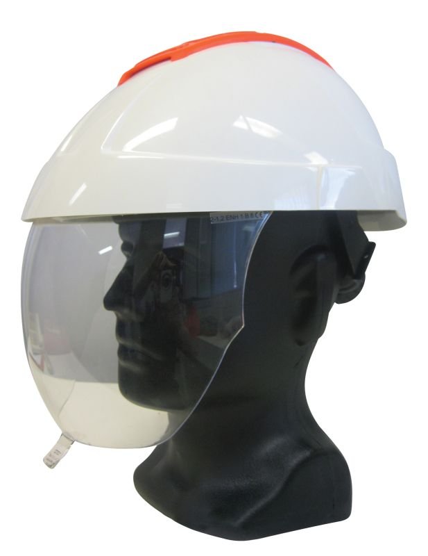 4000 Helmet with Clear Visor and Chinstrap