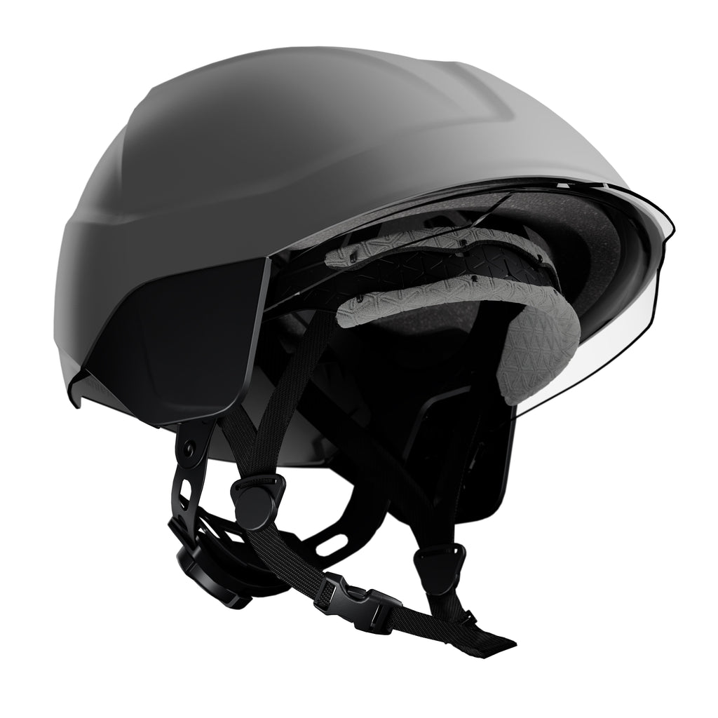 Arc Flash Helmet with Visor and Chinguard - view 3
