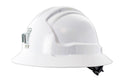 Full Brim Non-Vented Hard Hat with Lamp Bracket