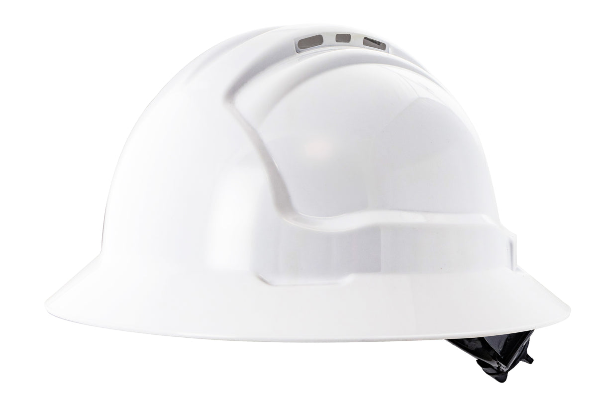 Full Brim Vented Hard Hat