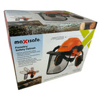 Forestry Kit with Orange Hard Hat Mesh Visor and Earmuffs - view 2
