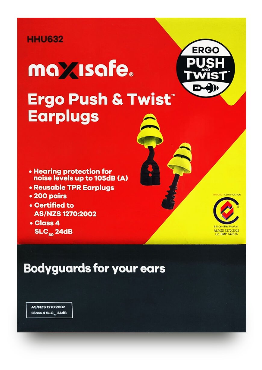 Ergo Push & Twist Uncorded Earplugs - view 2