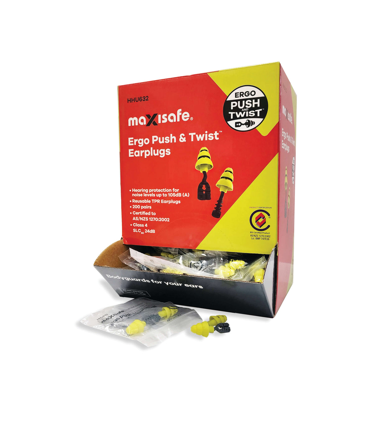 Ergo Push & Twist Uncorded Earplugs - view 4