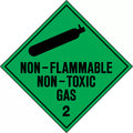 Non Flammable Non Toxic Gas 2 Labels | Gas Storage | Uniform Safety Signs