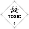 Toxic 6 Hazchem Labels | Chemical Storage | Uniform Safety Signs
