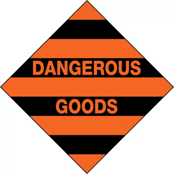 100x10cm Dangerous Goods Labels | Chemical Storage | Uniform Safety Signs