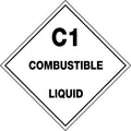 C1 Combustible Liquid Labels | Chemical Storage Areas | Uniform Safety Signs