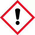 Exclamation Mark Hazchem Label | Chemical Storage | Uniform Safety Signs
