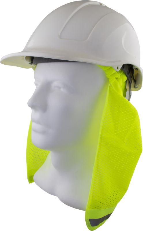 Hard Hat Neck Flap - Yellow - view 1