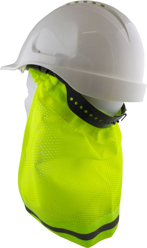 Hard Hat Neck Flap - Yellow - view 2
