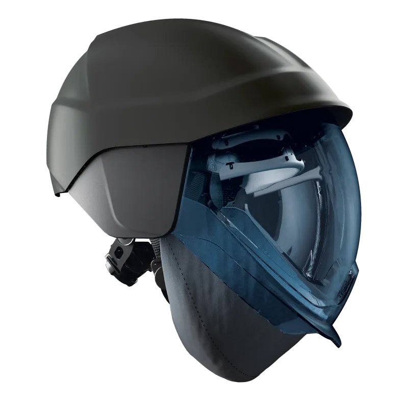 E-PRO 3 Arc Flash Protective Helmet with Integrated Visor & Chinguard - view 1