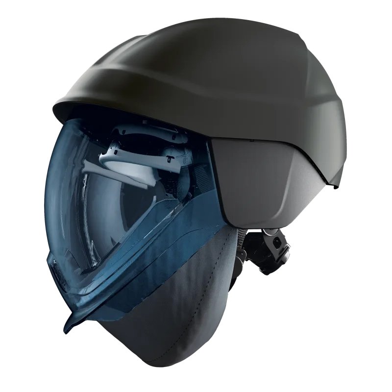 E-PRO 3 Arc Flash Protective Helmet with Integrated Visor & Chinguard - view 2