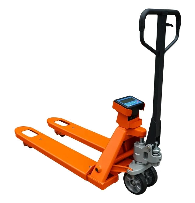 2000kg Capacity Pallet Jack with Scale | Warehouse Logistics | Team Systems, view 2