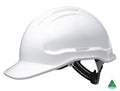 Non-Vented Hard Hat with Sliplock Harness
