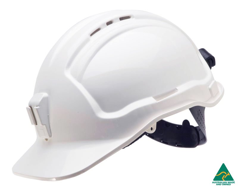 Vented Hard Hat with Sliplock Harness