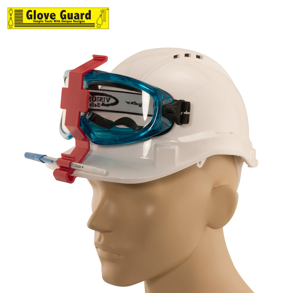 Hard Hat Goggle Guard Attachment | Vision Safe, view 5