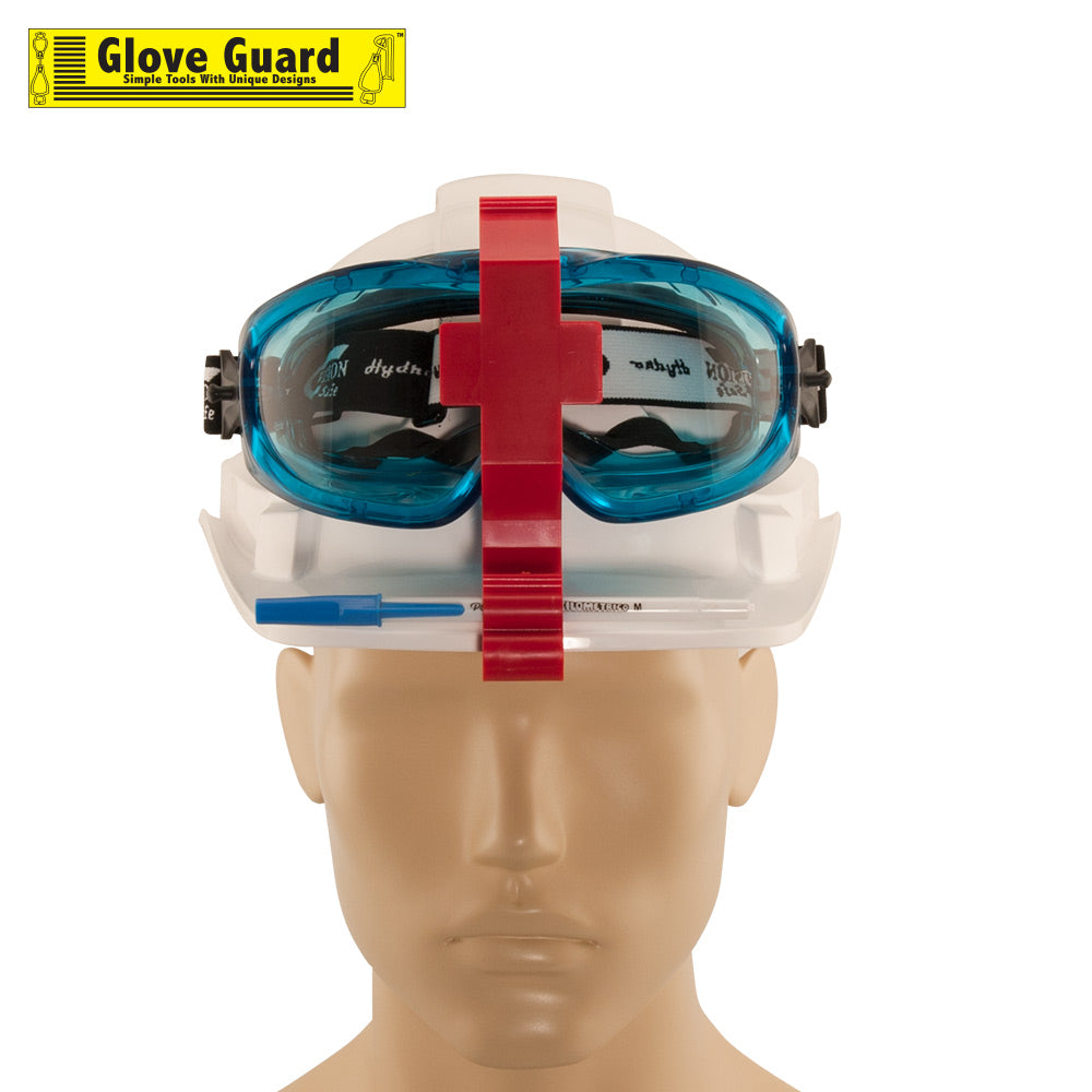 Hard Hat Goggle Guard Attachment | Vision Safe, view 6