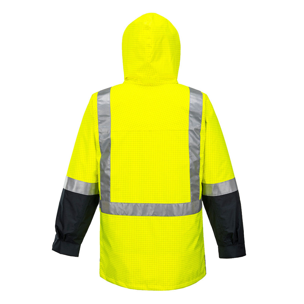 Huski Amp Hi-Vis Contrast Rain Jacket - view 2
