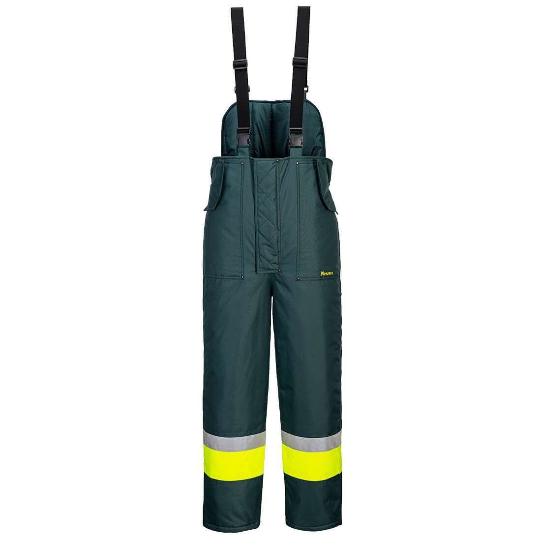 Hi-Vis Freezer Bib and Brace - view 1