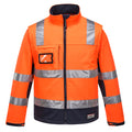 Huski Chassis Hi-Vis 2-in-1 Contrast Softshell 3L - view 1