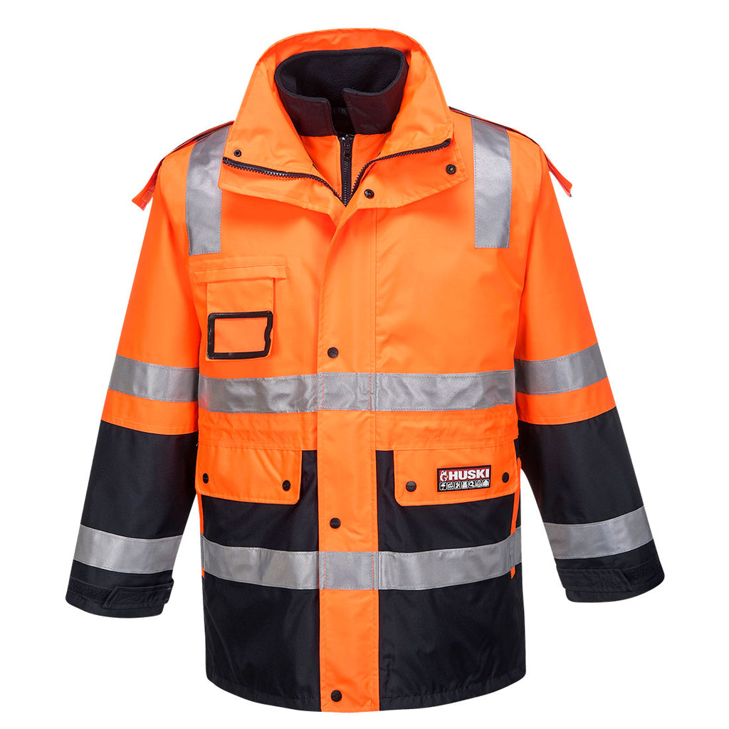 Huski Venture Hi-Vis 4-in-1 Contrast Jacket - view 1