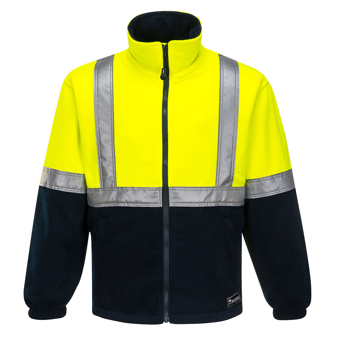 Hi-Vis Contrast Polar Fleece Jacket - view 3