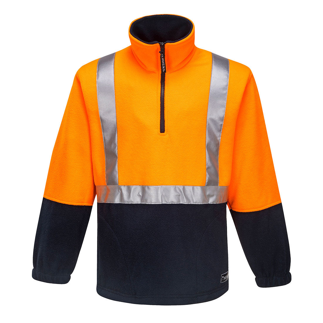 Hi-Vis Contrast Quarter Zip Fleece - view 1