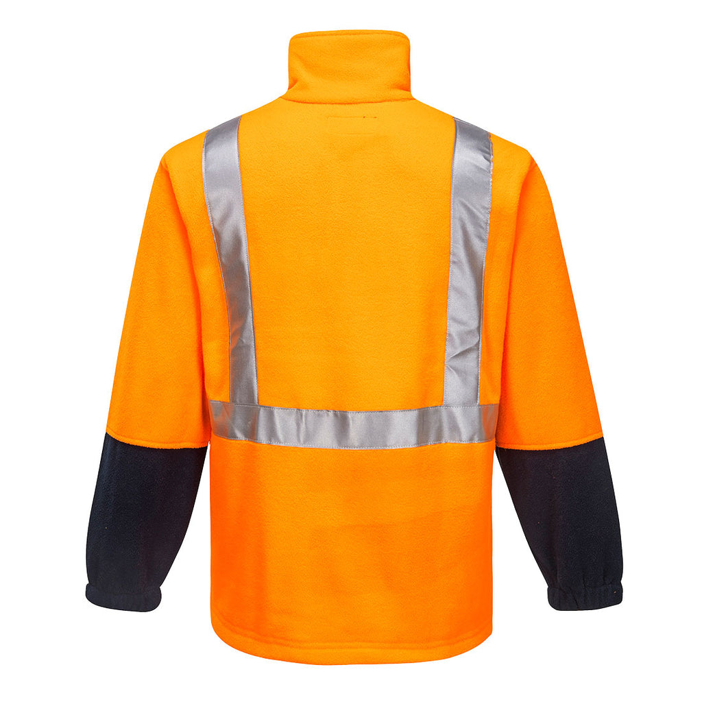 Hi-Vis Contrast Quarter Zip Fleece - view 2