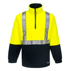 Hi-Vis Contrast Quarter Zip Fleece - view 3