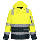Hi-Vis Contrast Rain Jacket - view 1