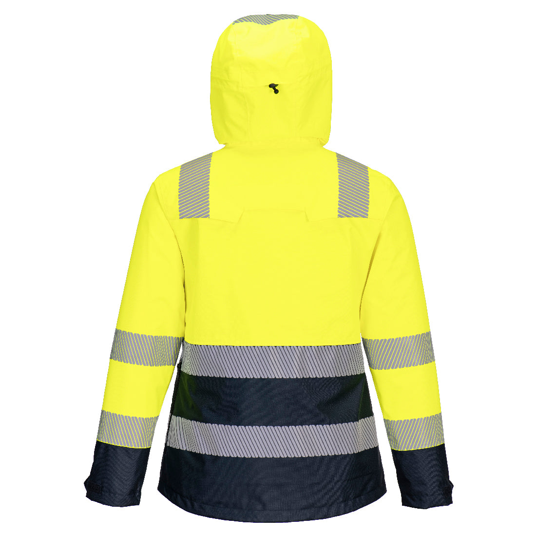 Huski Hi-Vis Women's Contrast Rain Jacket - view 2