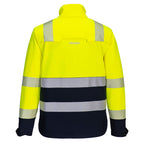 Hi-Vis Contrast Softshell Jacket - view 2