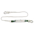 Energy absorbing lanyard with 2 metre rope and 19mm hooks