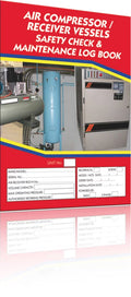Air Compressor Safety Check Logbook | Plant Maintenance | Uniform Safety Signs